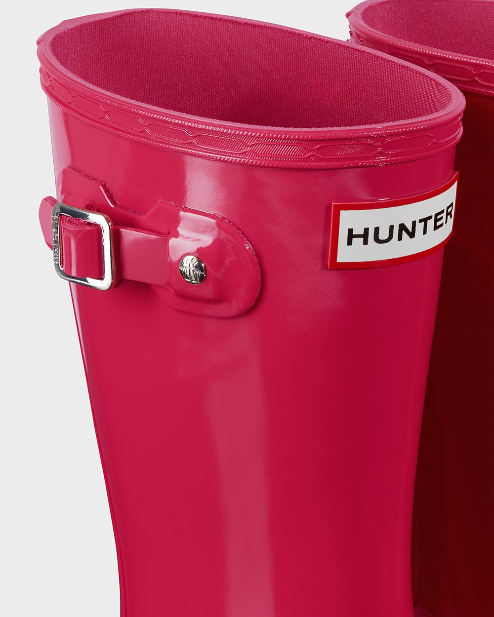 Botas De Agua Hunter Niños Original Big Gloss - Rosas - Argentina 4612DNAQW